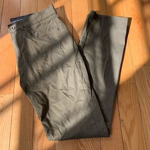 Stretch sateen men’s 5 pocket pant